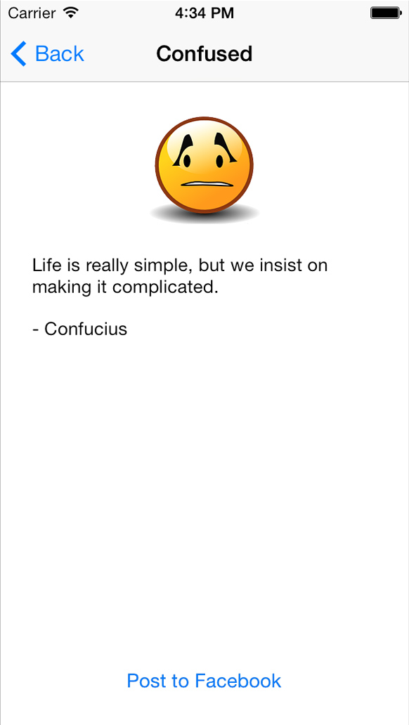 Mood Advice Mobile App